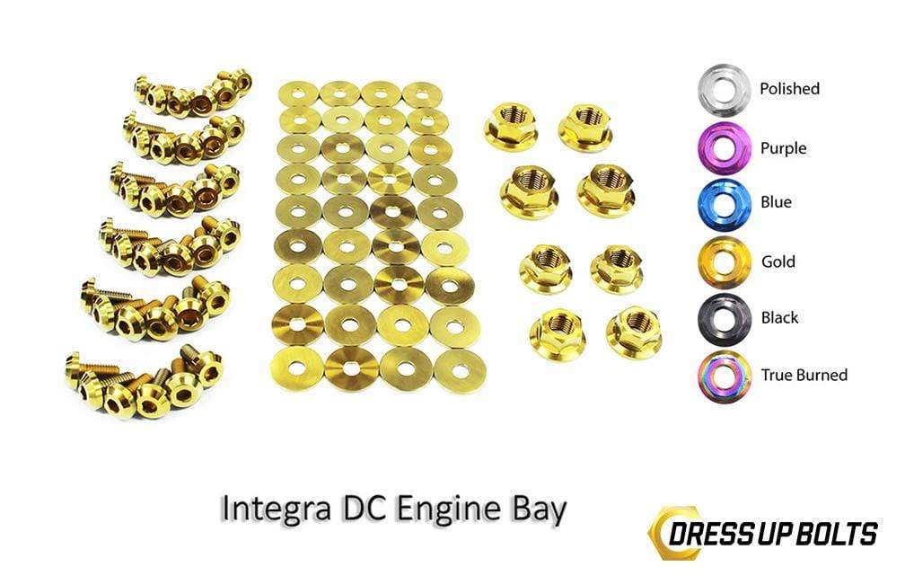 Acura Integra DC (1994-2001) Titanium Full Engine Bay Kit