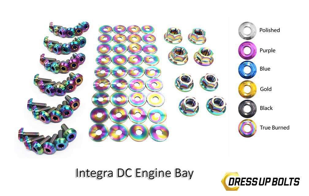 Acura Integra DC (1994-2001) Titanium Full Engine Bay Kit