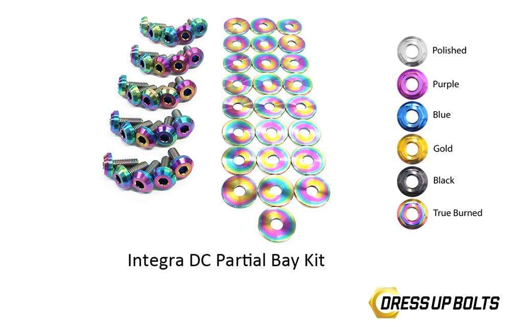 Acura Integra DC (1994-2001) Titanium Partial Engine Bay Kit