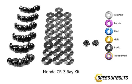 Honda CR-Z CRZ (2011-2015) Titanium Ti Dress Up Bolts Engine Bay Kit