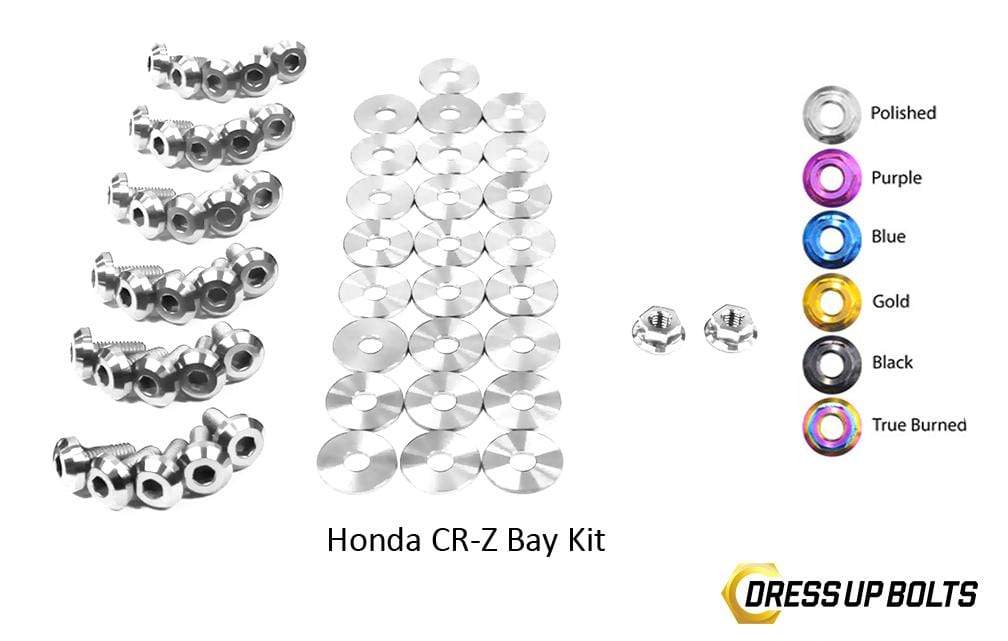 Honda CR-Z CRZ (2011-2015) Titanium Ti Dress Up Bolts Engine Bay Kit