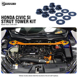 Dress Up Bolts Titanium Hardware Strut Tower Kit - Honda Civic Si (2016-2021)