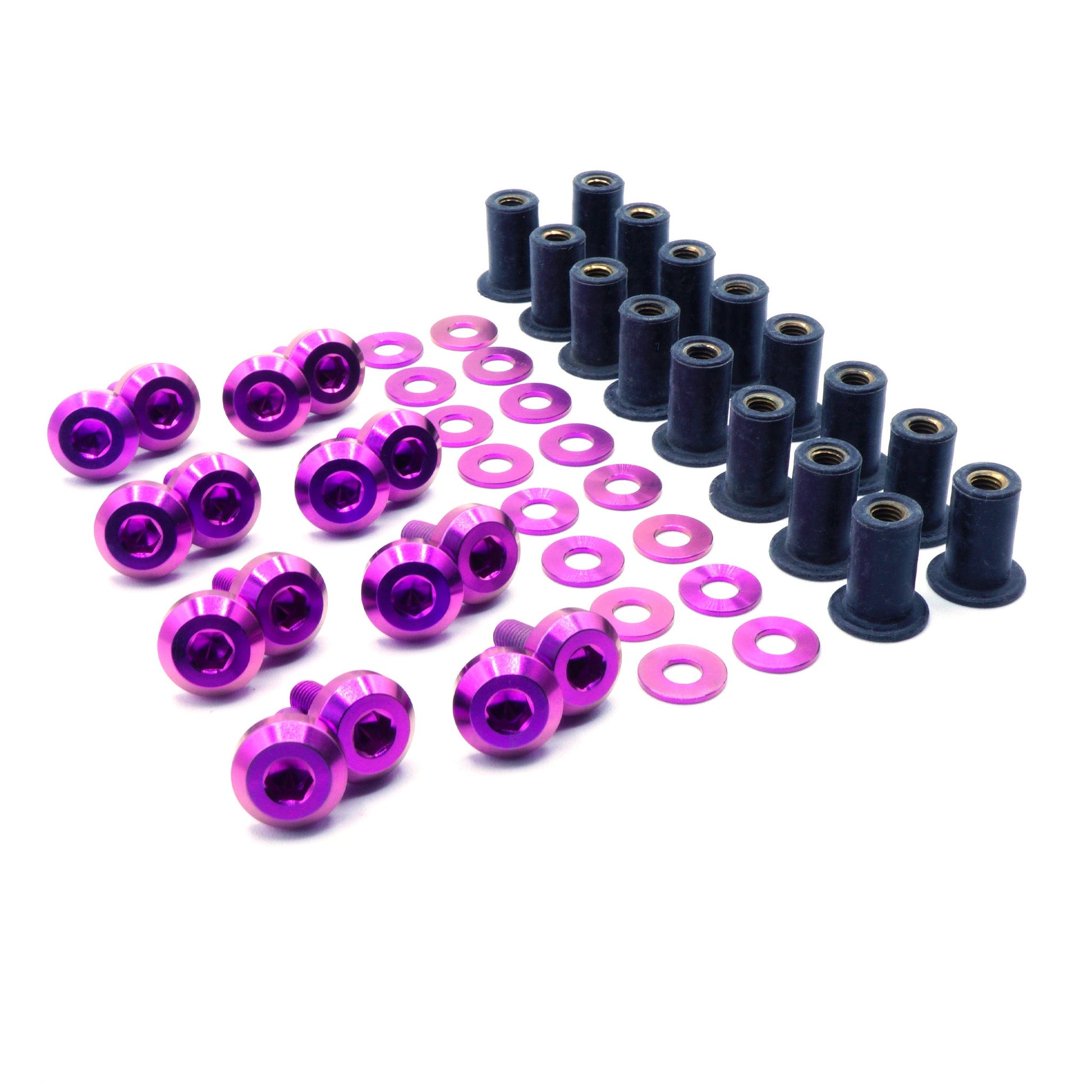 Titanium Hardware Plastic Clip Delete Trunk Kit - Honda Civic Si (2012-2015)