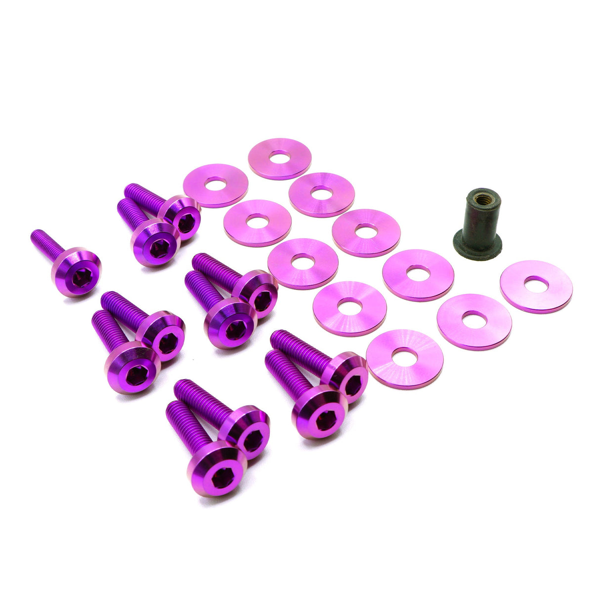 Titanium Hardware Plastic Clip Delete Kit - Honda Civic Type R (2023+)