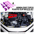 Titanium Hardware Plastic Clip Delete Kit - Honda Civic Type R (2023+)