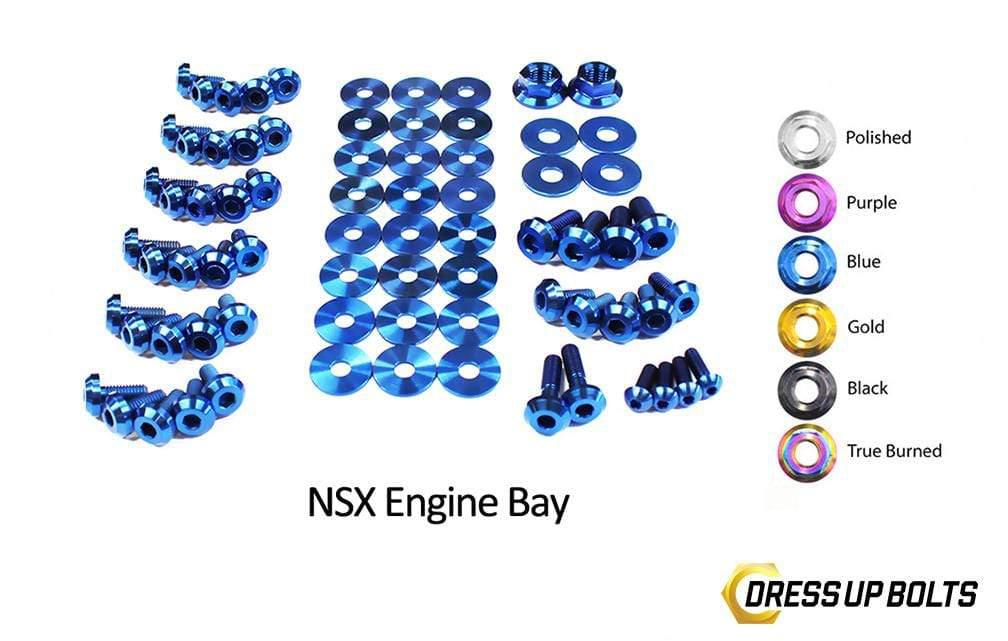 Honda NSX (1990-2005) Titanium Dress Up Bolts Engine Bay Kit