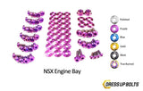 Honda NSX (1990-2005) Titanium Dress Up Bolts Engine Bay Kit