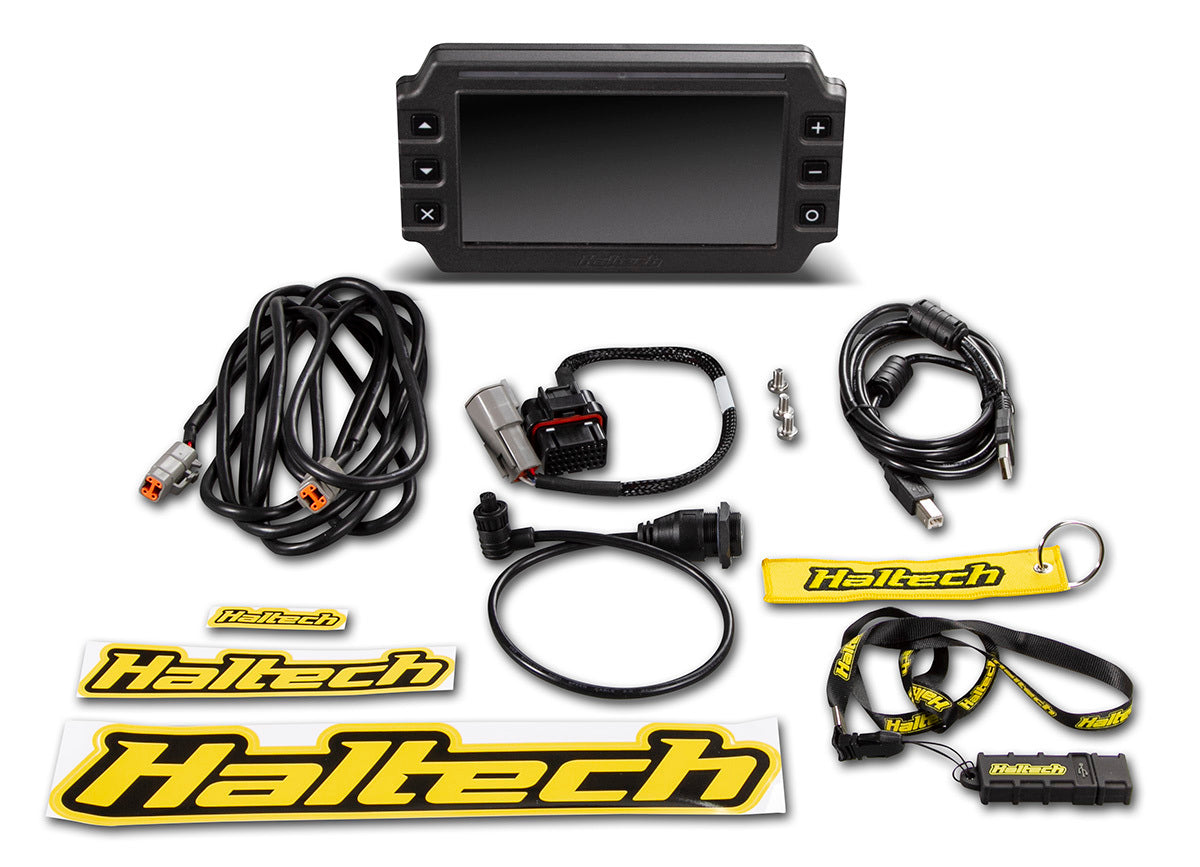 Haltech IC-7 7in Color Dash Kit Includes cable