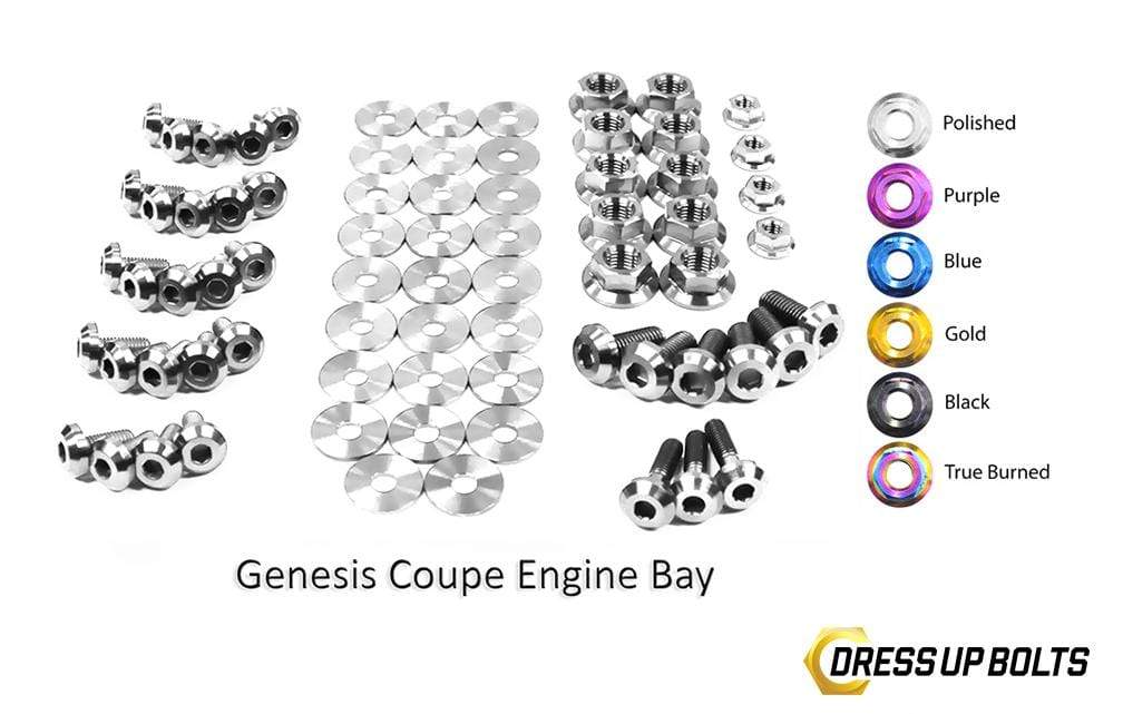 Hyundai Genesis Coupe (2009-2016) BK Titanium Full Engine Bay Kit