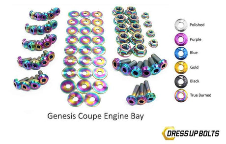 Hyundai Genesis Coupe (2009-2016) BK Titanium Full Engine Bay Kit