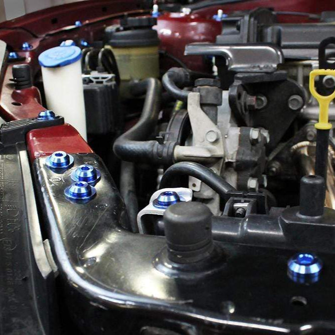 Hyundai Tiburon (2003-2008) Titanium Engine Bay Kit