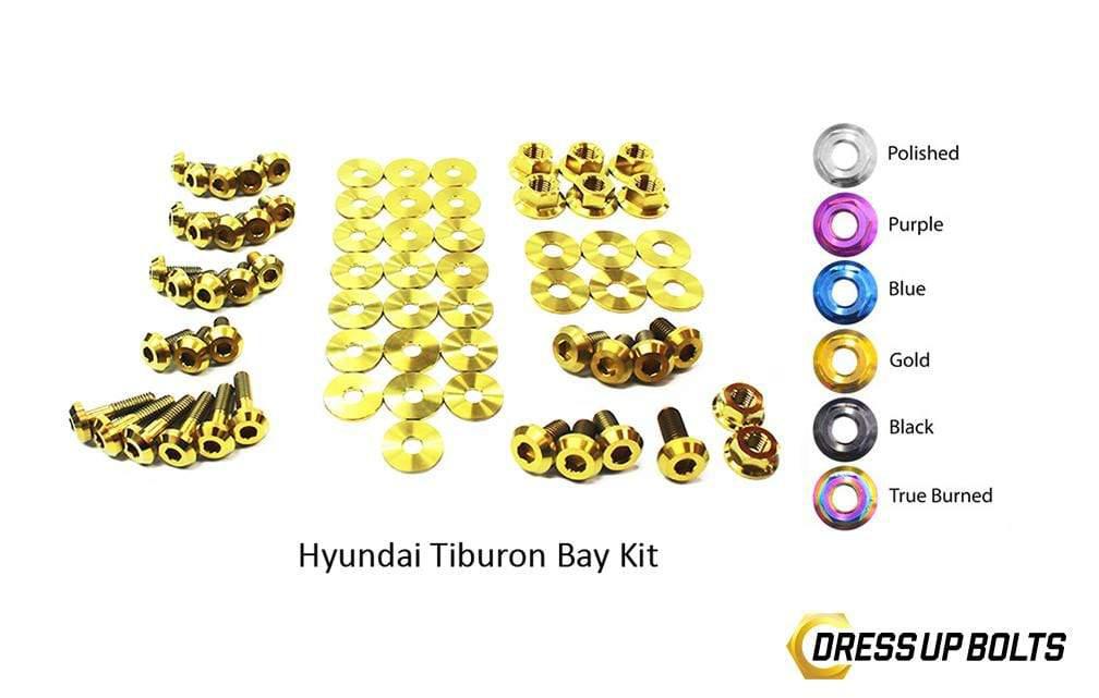 Hyundai Tiburon (2003-2008) Titanium Engine Bay Kit
