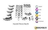 Hyundai Tiburon (2003-2008) Titanium Engine Bay Kit