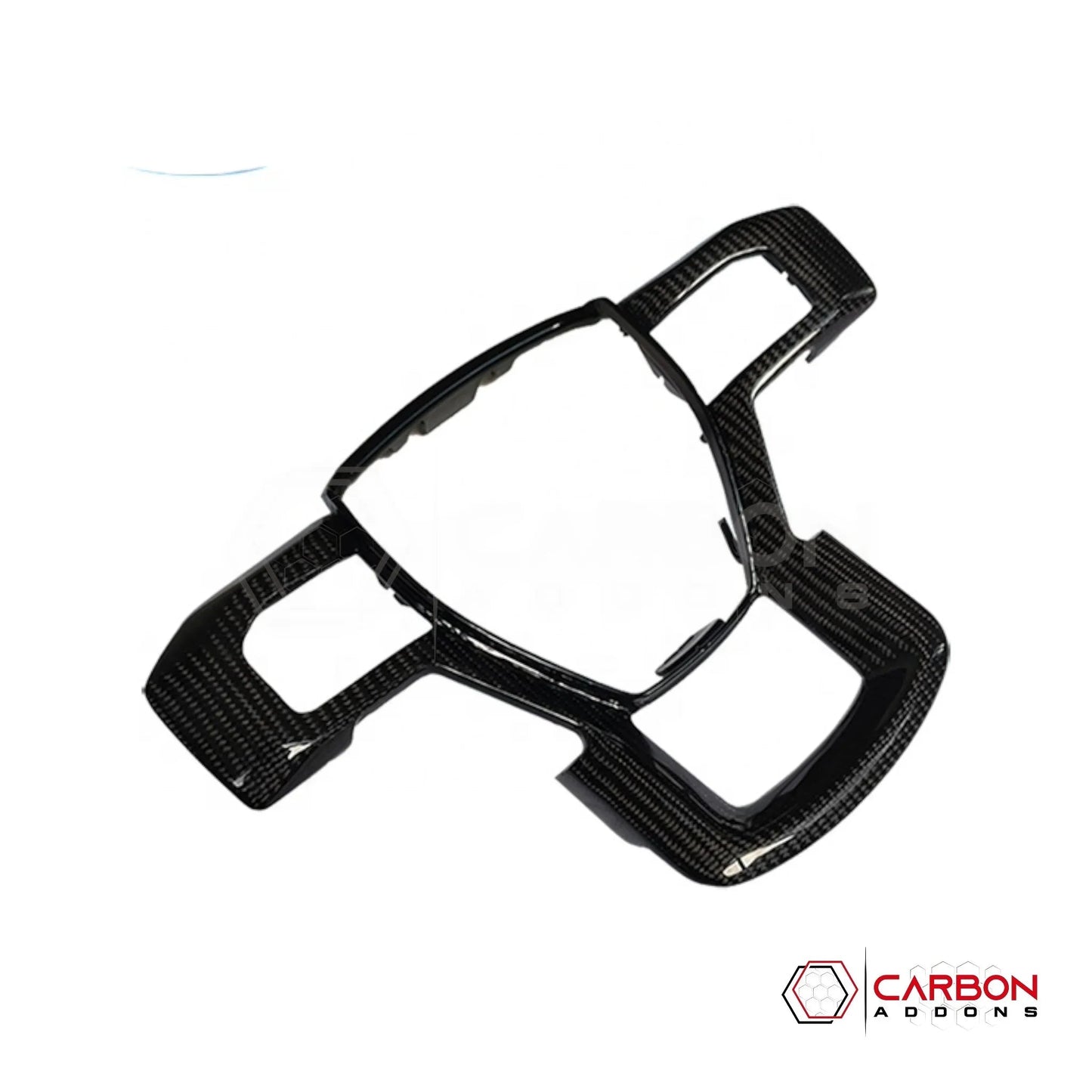 Replacement Carbon Fiber Steering Wheel Trim | 2015-2020 Ford F150