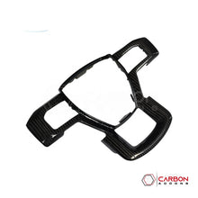Replacement Carbon Fiber Steering Wheel Trim | 2015-2020 Ford F150