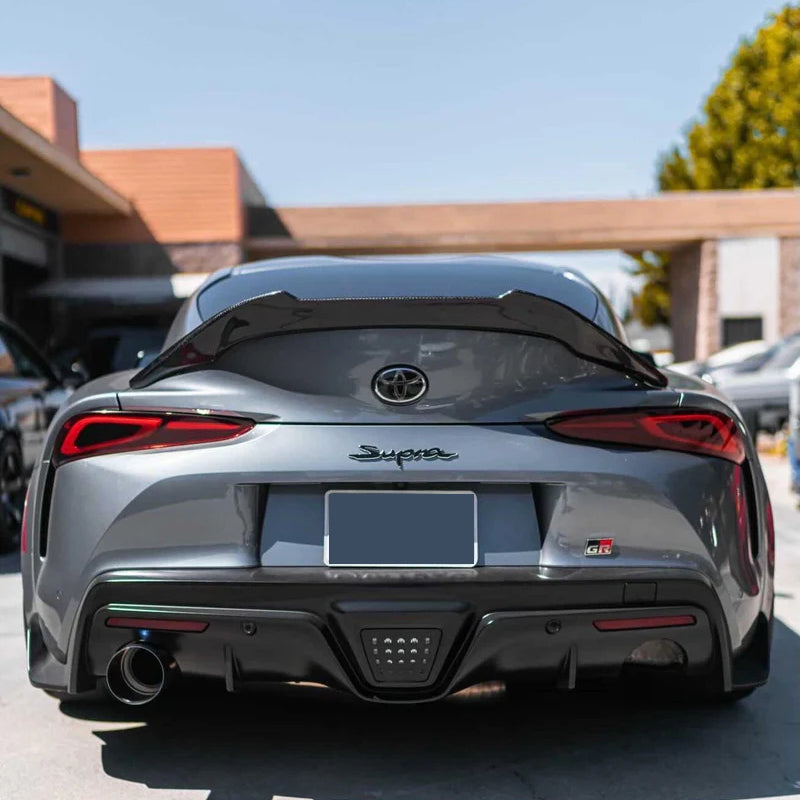 Carbon Fiber Toyota Supra MKV A90/A91 V Type Trunk Spoiler