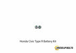 Dress Up Bolts Titanium Hardware Battery Kit - Honda Civic Type R (2017-2021)