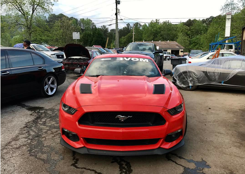 Hood Louver Kit (GT Hood Spec) - Ford Mustang S550 (2015-2017)