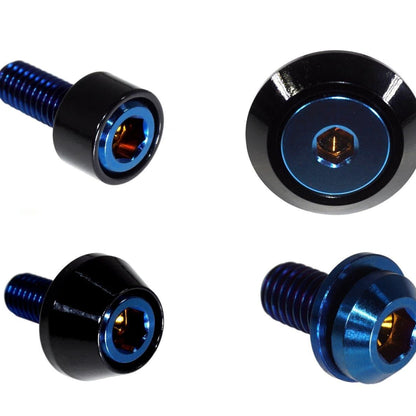 ZSPEC Hood Latch & Hinges Fasteners for '22+ Nissan Frontier D41, Titanium & Billet