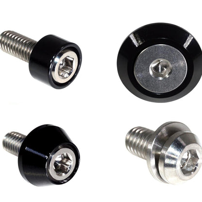 ZSPEC Hood Latch & Hinges Fasteners for '22+ Nissan Frontier D41, Titanium & Billet