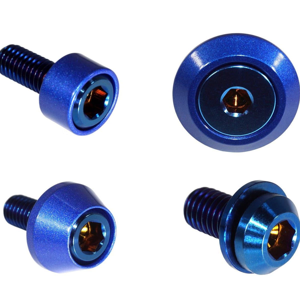 ZSPEC Interior Dress Up Bolts® Fastener Kit for 21+ Ford Bronco 2.7L, Titanium & Billet