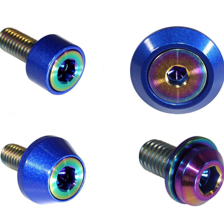 ZSPEC Hood Latch & Hinges Fasteners for '22+ Nissan Frontier D41, Titanium & Billet