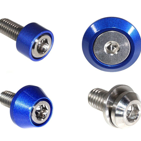 ZSPEC Hood Latch & Hinges Fasteners for '22+ Nissan Frontier D41, Titanium & Billet