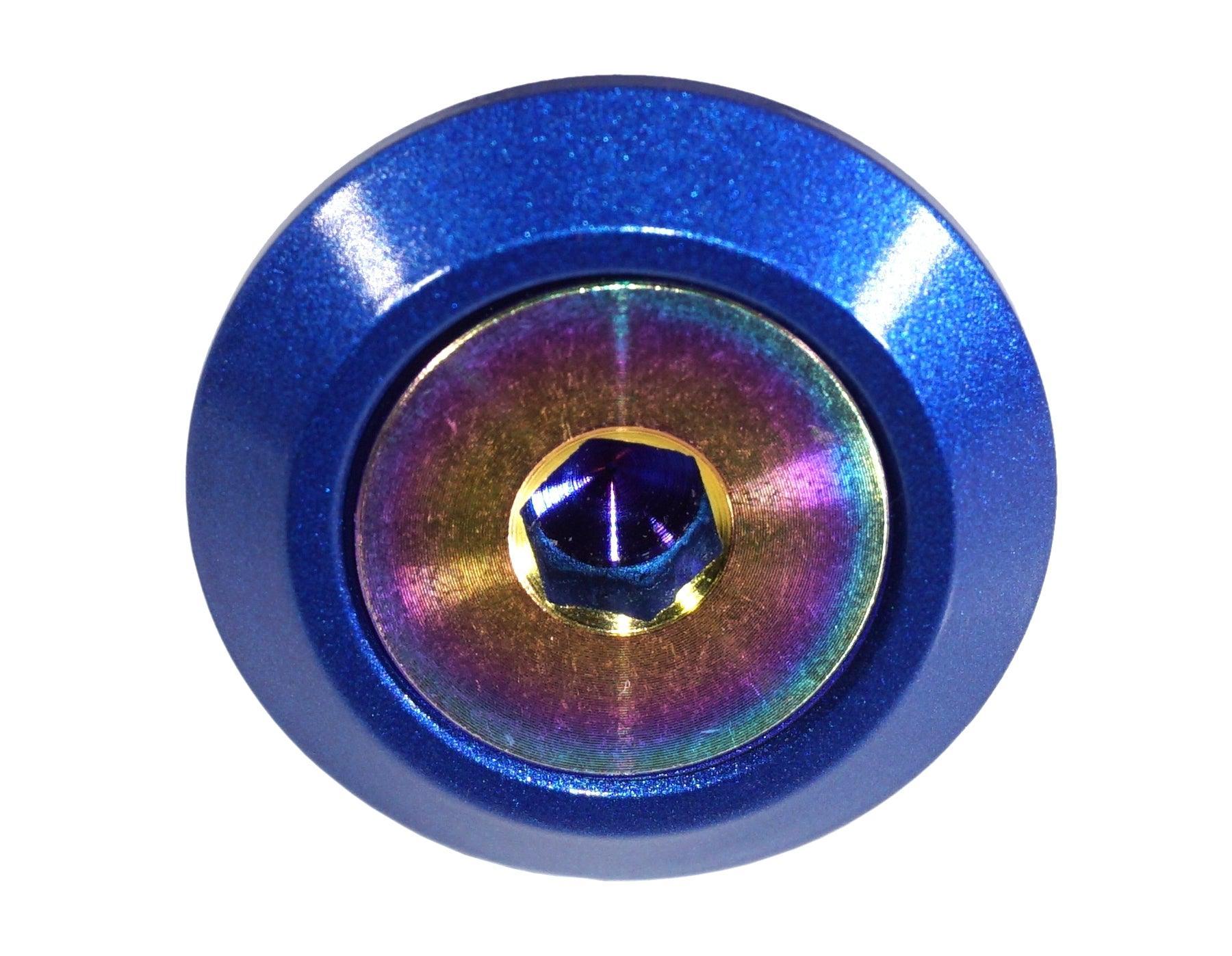 ZSPEC Low-Profile Body Kit Fastener, M5x20mm Titanium & Billet w/RIVET NUT, Sold per Each