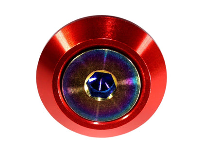 ZSPEC Low-Profile Body Kit Fastener, M5x20mm Titanium & Billet w/RIVET NUT, Sold per Each