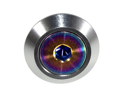 ZSPEC Low-Profile Body Kit Fastener, M5x20mm Titanium & Billet w/RIVET NUT, Sold per Each