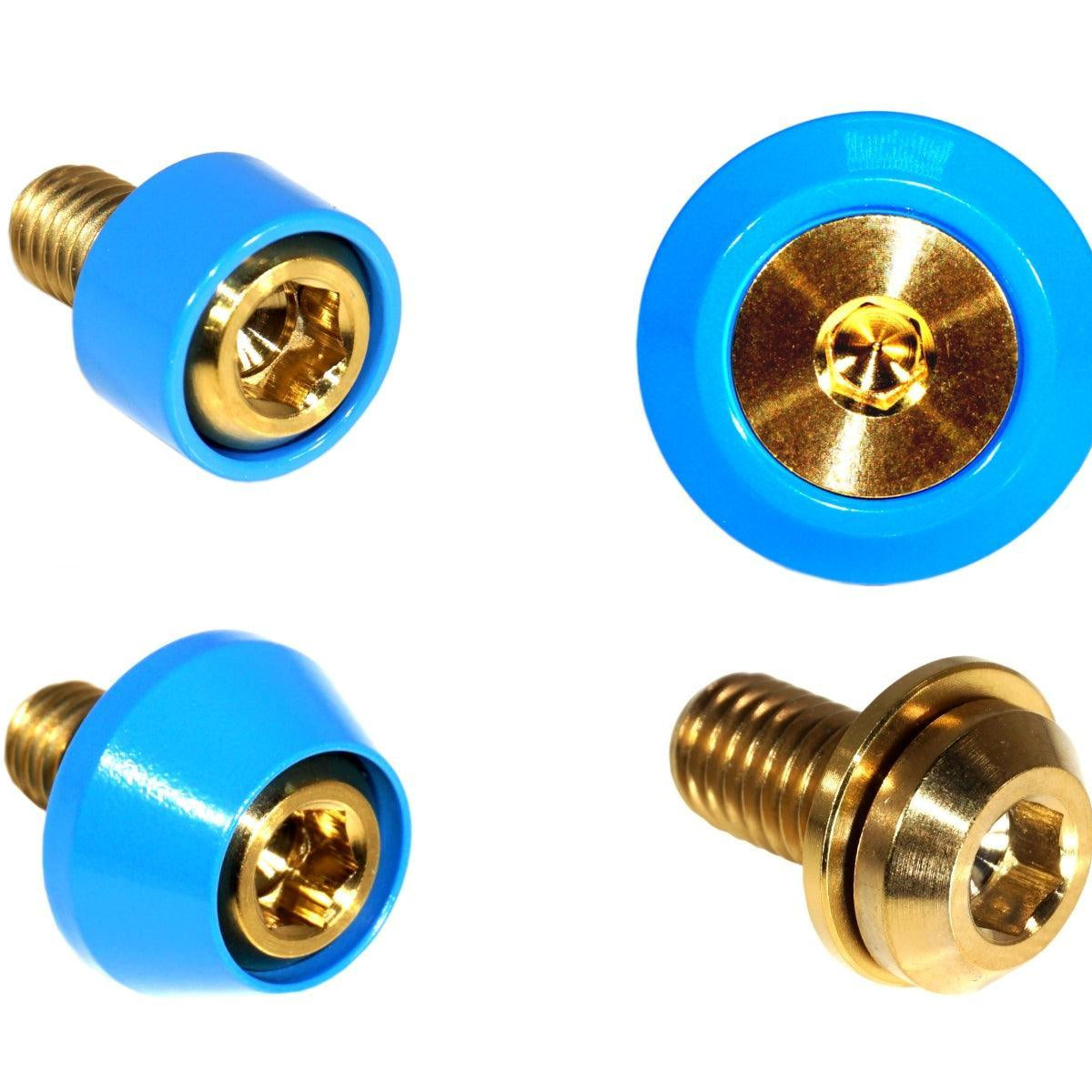 ZSPEC Stage-3 Dress Up Bolts® Fastener Kit for 21+ Ford Bronco 2.7L, Titanium & Billet