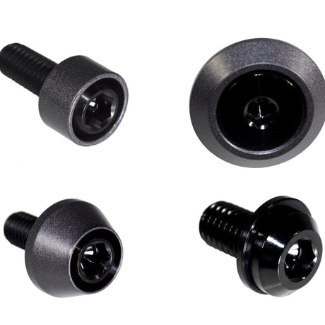 ZSPEC Hood Latch & Hinges Fasteners for '22+ Nissan Frontier D41, Titanium & Billet