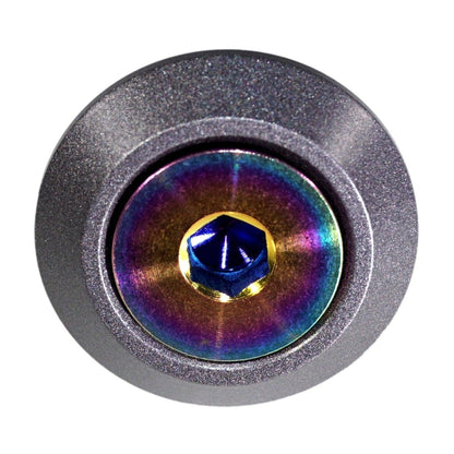 ZSPEC Low-Profile Body Kit Fastener, M5x20mm Titanium & Billet w/RIVET NUT, Sold per Each