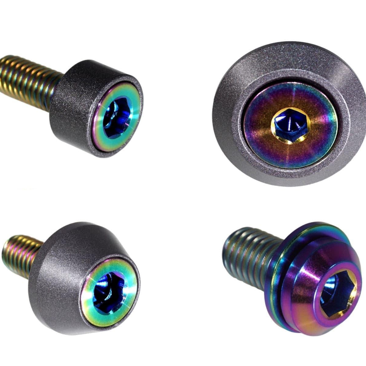 ZSPEC Hood Latch & Hinges Fasteners for '22+ Nissan Frontier D41, Titanium & Billet