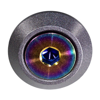 ZSPEC Low-Profile Body Kit Fastener, M5x20mm w/ WELL NUT, Titanium & Billet, Sold per Each