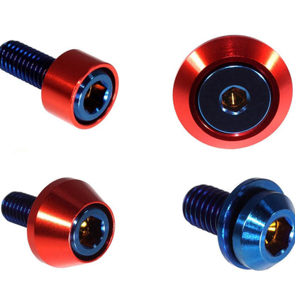 ZSPEC Interior Dress Up Bolts® Fastener Kit for 21+ Ford Bronco 2.7L, Titanium & Billet