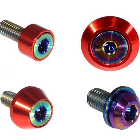 ZSPEC Hood Latch & Hinges Fasteners for '22+ Nissan Frontier D41, Titanium & Billet
