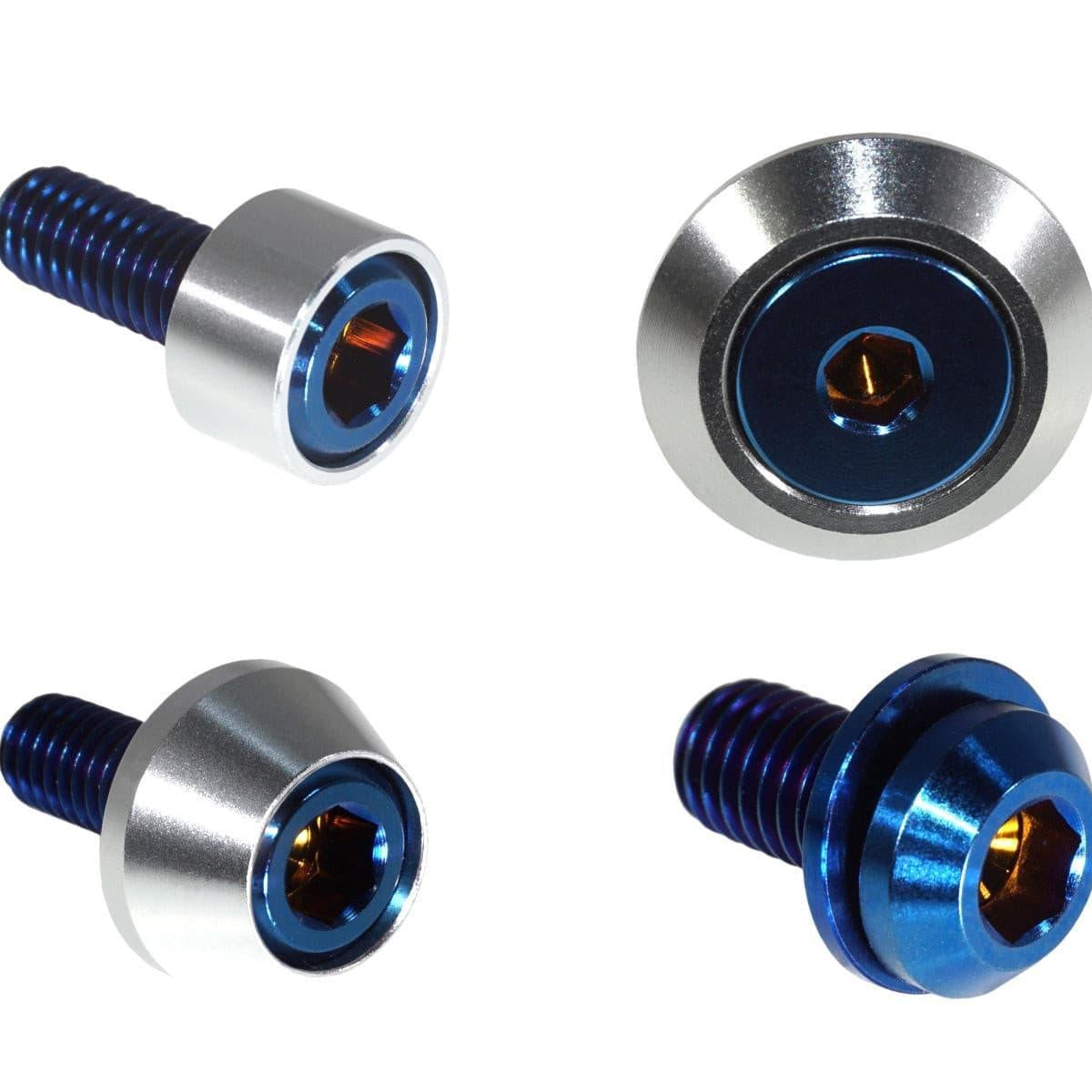 ZSPEC Hood Latch & Hinges Fasteners for '22+ Nissan Frontier D41, Titanium & Billet