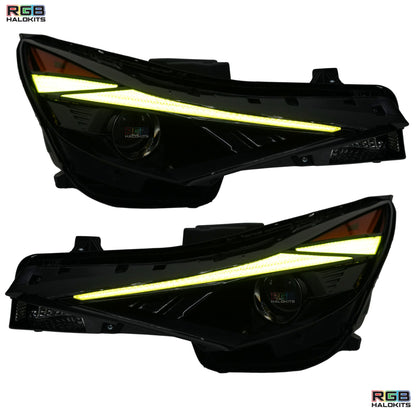 Hyundai Elantra Multicolor Flow Series DRL Boards (2021-2023)