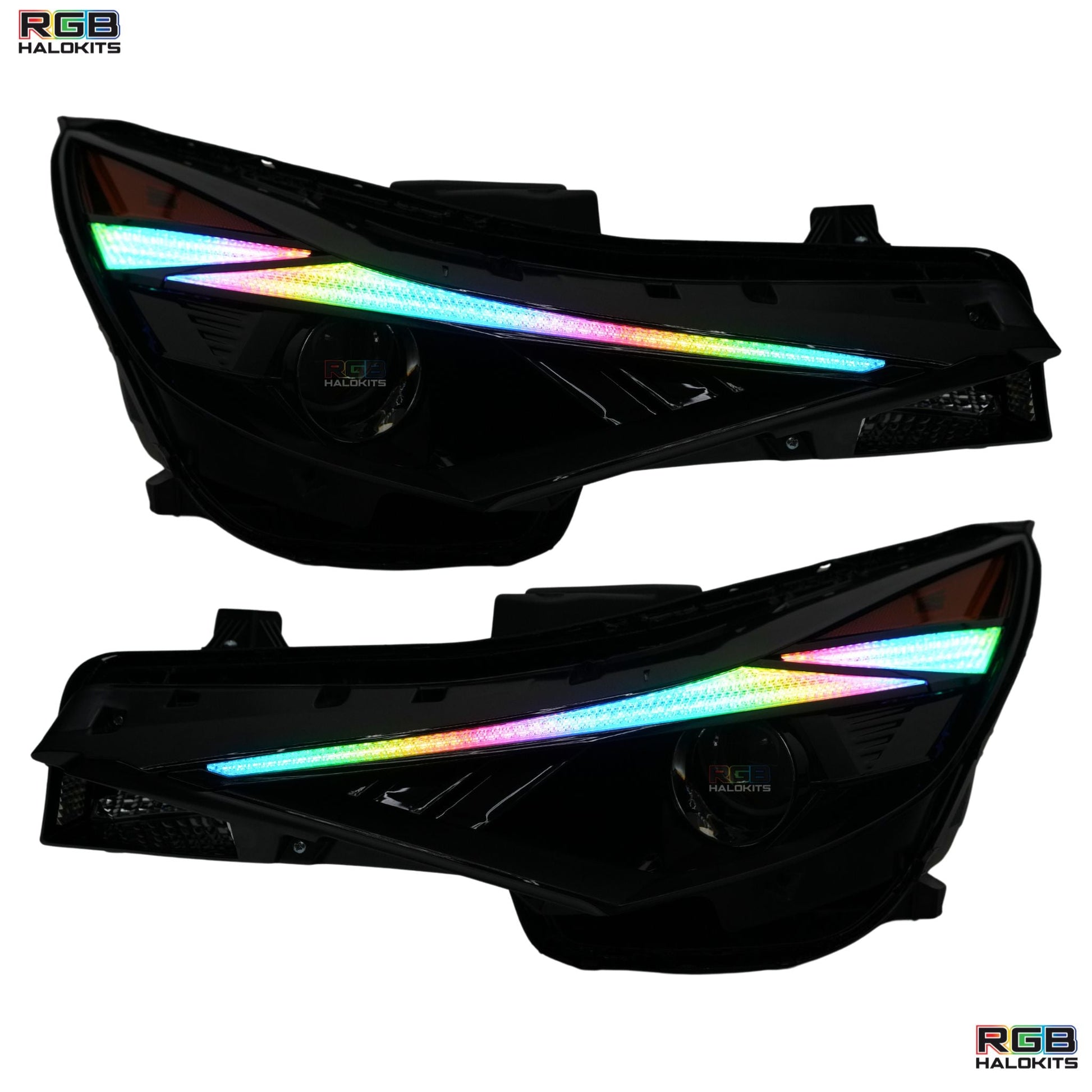 Hyundai Elantra Multicolor Flow Series DRL Boards (2021-2023)