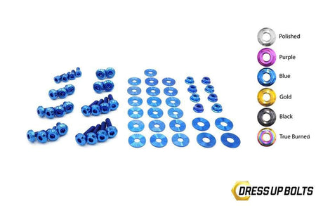 Dress Up Bolts Titanium Hardware Engine Bay Kit - Hyundai Veloster (2019-2022)