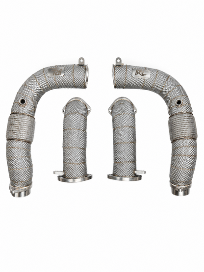 IRL G90 G99 M5 MaxFlow Race Downpipes