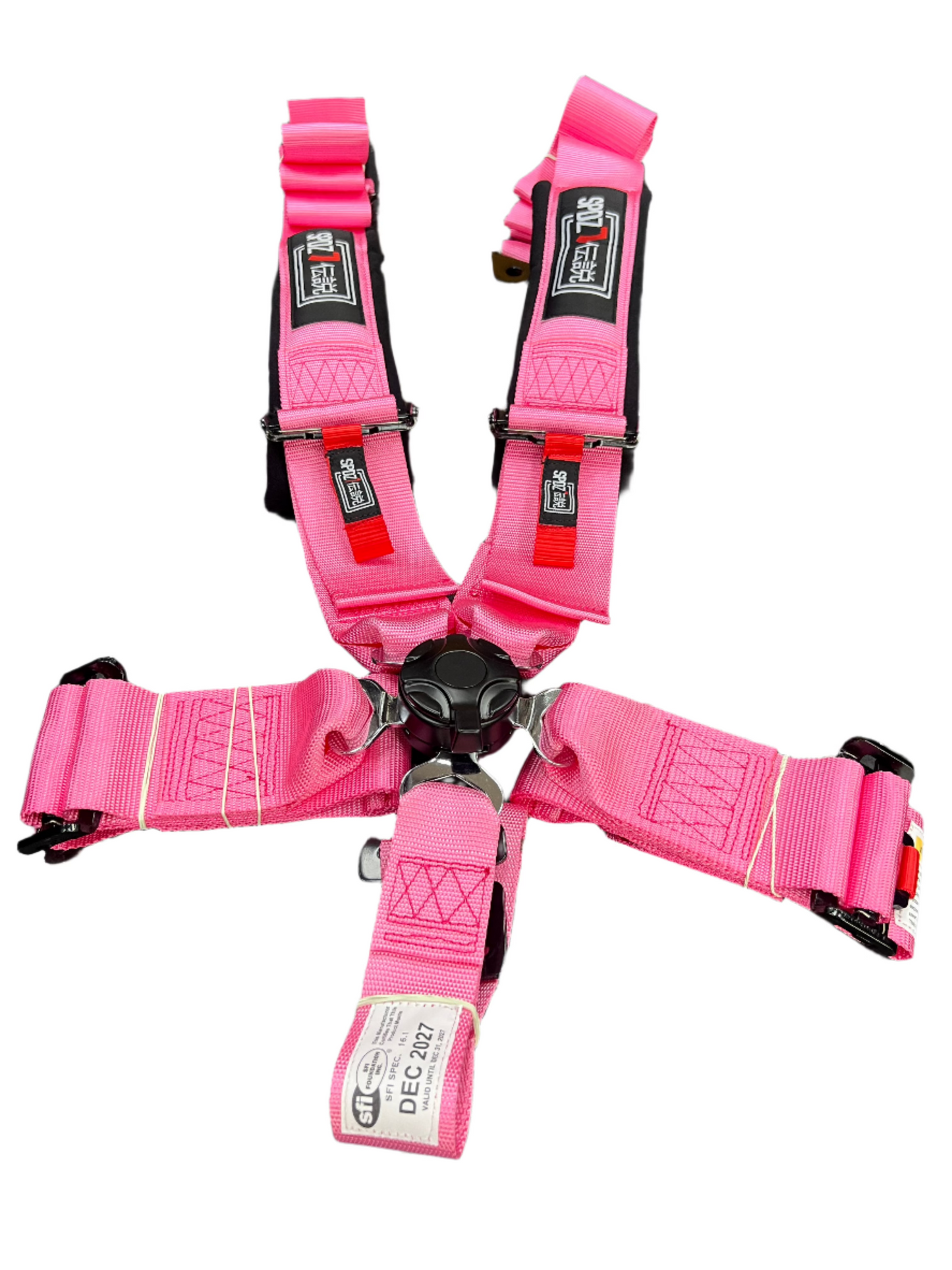 SPDZ1 SFI Seat Belt Harness 5 Point Cam Lock