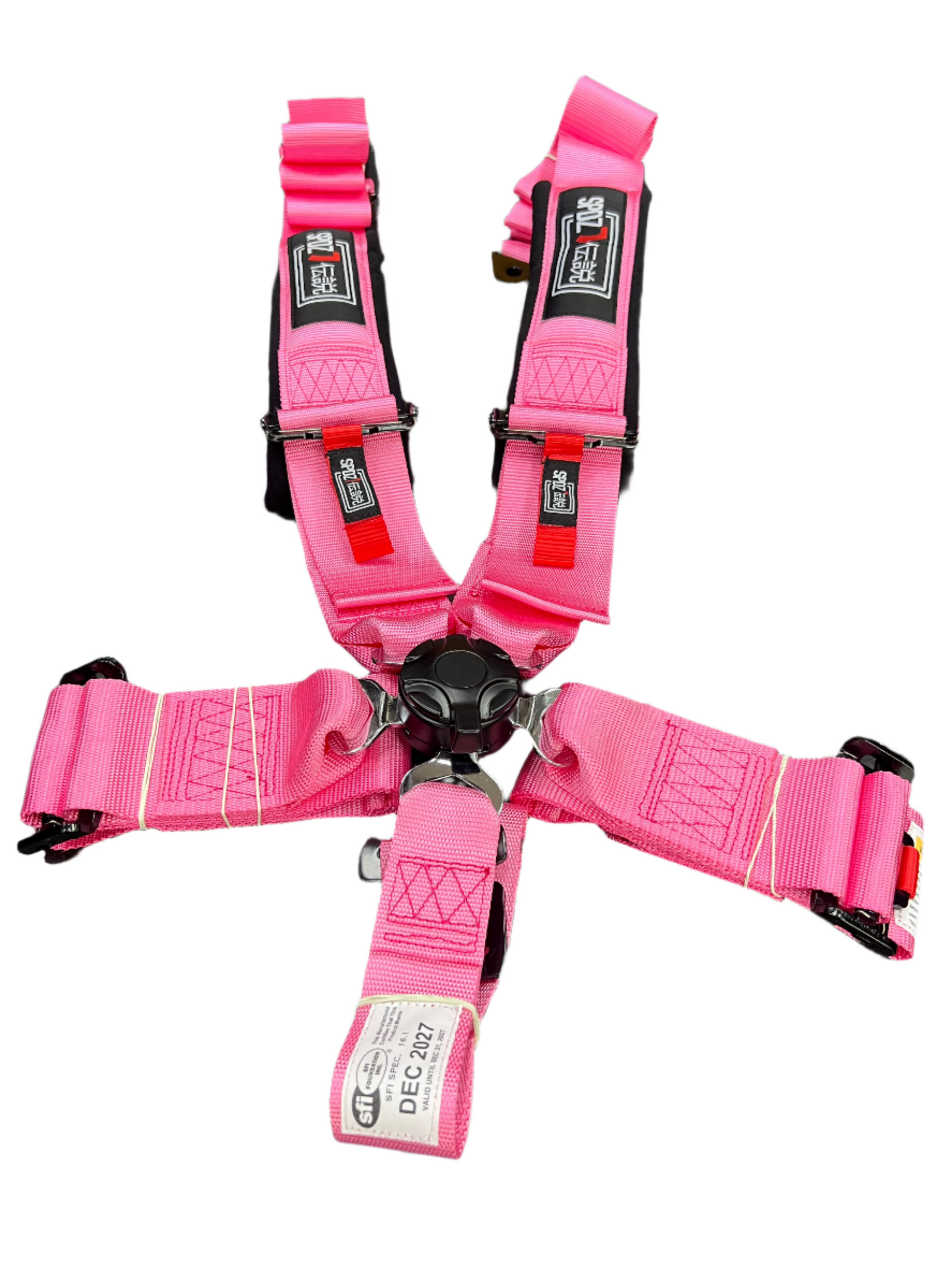 SPDZ1 SFI Seat Belt Harness 5 Point Cam Lock