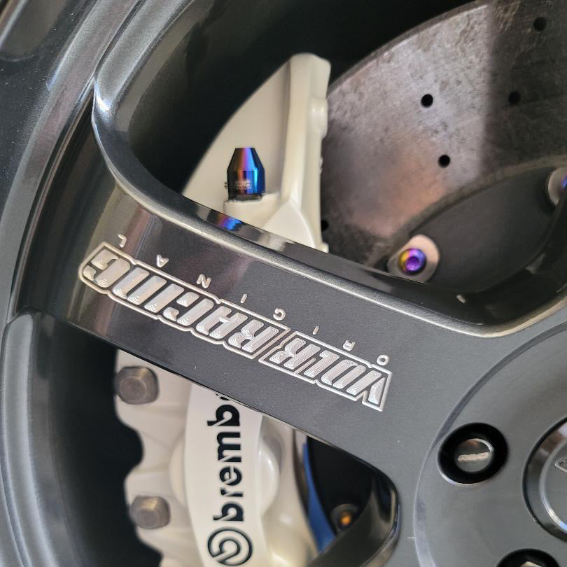 JDC Titanium Brake Bleeder & Cap for Brembo Calipers