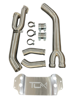 TCM 3.5" Single Midpipe w/Brace BMW M3 | M4 G80 G82 G83 S58