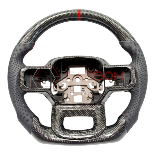 2021+ Ford F-150 Carbon Fiber Steering Wheel | Pre-Built