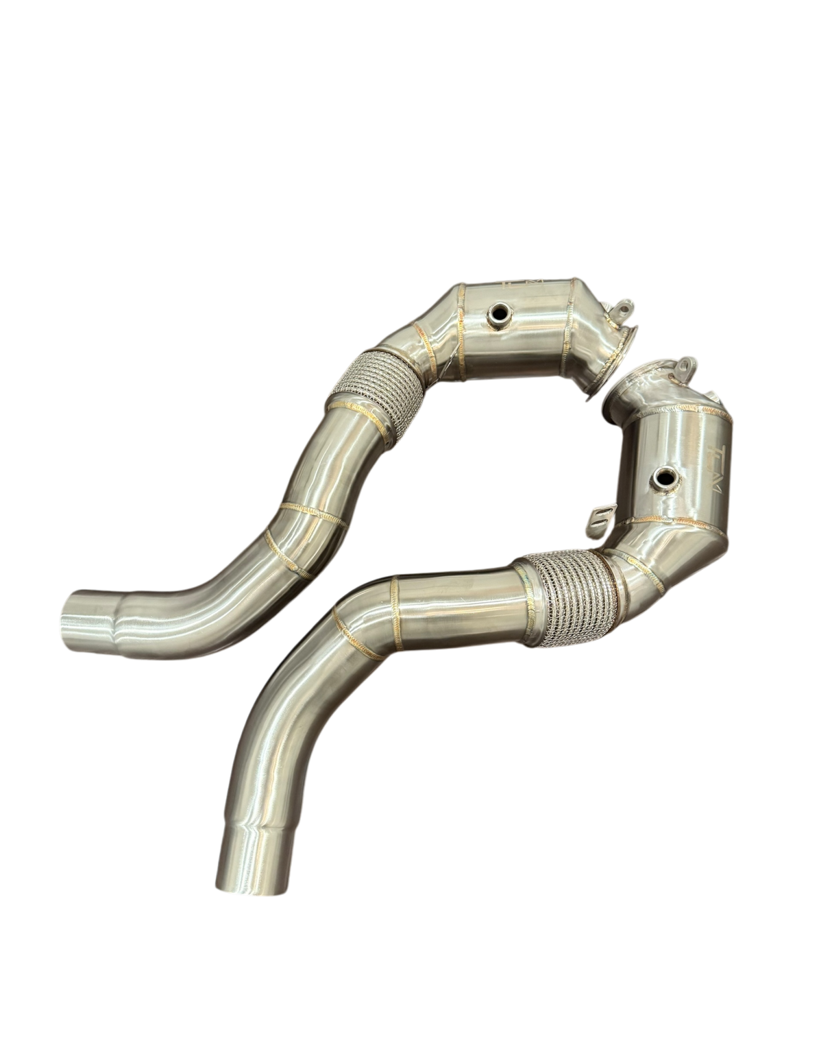 TCM Catted Downpipes N63R/N63B BMW M550i 750i 850i X5 X6 X7 50i