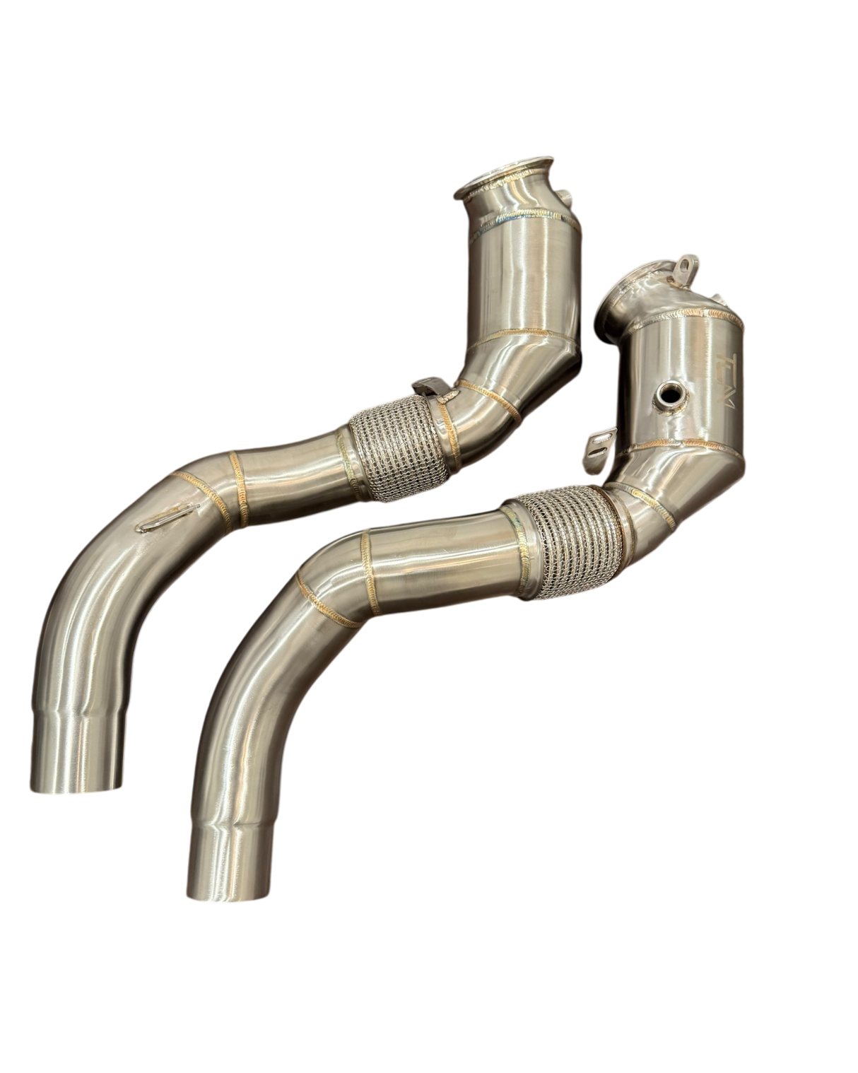 TCM Catted Downpipes N63R/N63B BMW M550i 750i 850i X5 X6 X7 50i