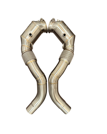 TCM Catted Downpipes N63R/N63B BMW M550i 750i 850i X5 X6 X7 50i